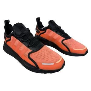 Adidas NMD V3 Mens 13 Running Shoes Beam Bliss Orange Black Grey One Trainers